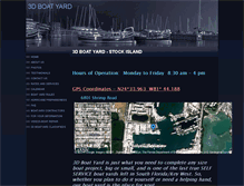Tablet Screenshot of 3dboatyard.com